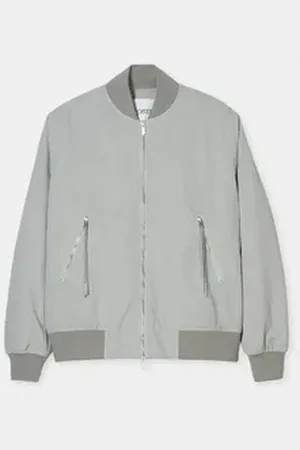 Closed Funktionsjacke Kurze Bomberjacke - Regular Fit grau M