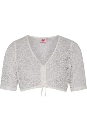 SPIETH & WENSKY Dirndlbluse Duft (420100-1189) weiß 42