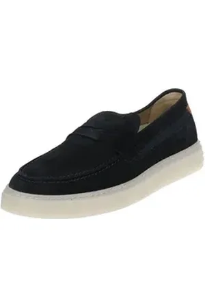 Bullboxer Slipper Leder/Textil Slipper blau 41 EU