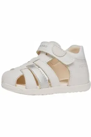 Geox Halbschuhe Leder/Synthetik Lauflernschuh weiß 21 EU