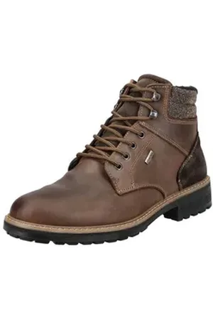 IMAC Stiefelette Nubukleder Schnürstiefelette braun 43 EU