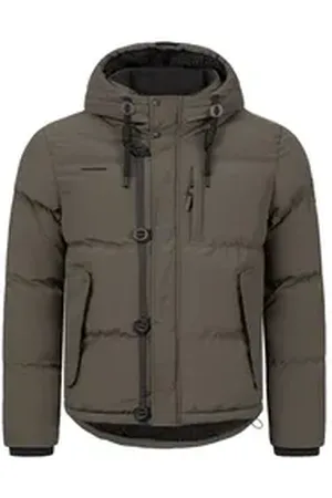 Brave Soul Funktionsjacke Billy für Herren, mit Teddyfutter grün XL