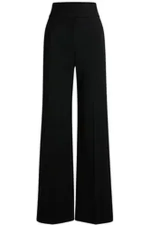 HUGO BOSS Leggings Hose Himia - Gerade schwarz 36