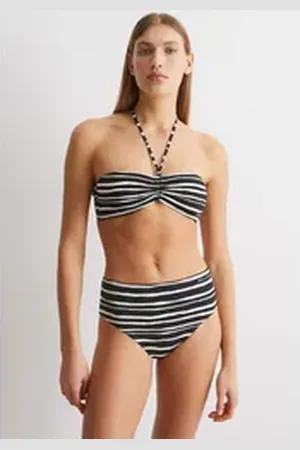 Marc O’ Polo Bikini-Hose Summer Blacks mit hohem Bunddesign schwarz XL