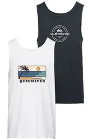Quiksilver Tanktop LINEUP CIRCL LOGO TANK PACK YM (Packung, 2-tlg) weiß L