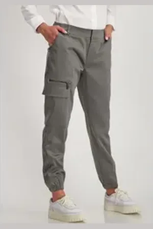 monari Cargohose mit Zierreißverschluss grün 44