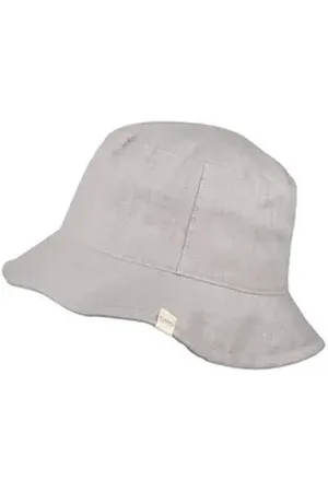CAPO Fischerhut Stoffhut, Leinen grau L/XL
