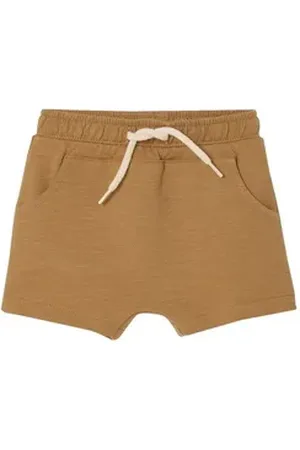 Vertbaudet Bermudas Jungen Baby Sweat-Bermudas braun 71