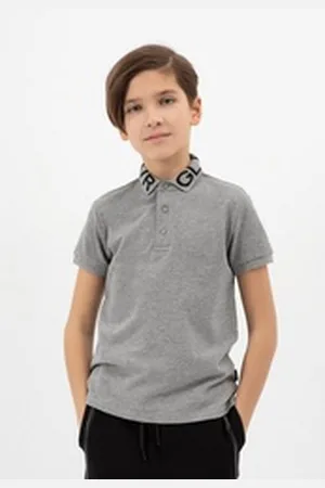 Gulliver Poloshirt mit kurzen Ärmeln grau 146