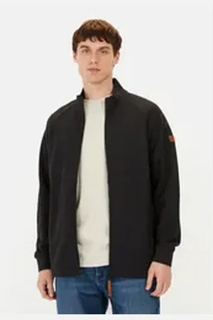 Camel Active Sweatjacke mit Stehkragen schwarz XL