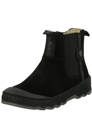Kickers Stiefelette Leder Stiefelette schwarz 26 EU
