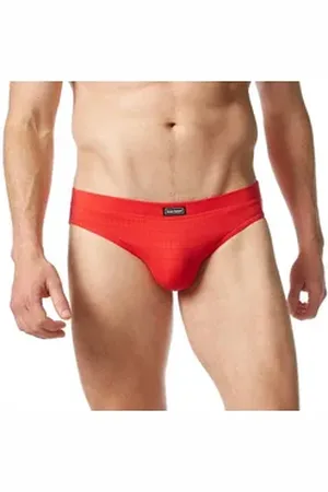Bruno Banani Slip CHECK LINE 2.0 SPORTSLIP bunt|rot 7 (XL)