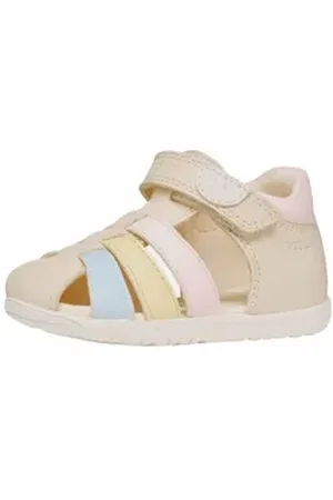 Geox Halbschuhe Leder/Synthetik Lauflernschuh beige 23 EU