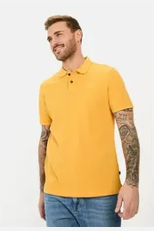Camel Active Poloshirt aus Baumwolle Shirts_Poloshirt orange 6XL