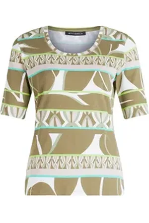 Betty Barclay Kurzarmhemd Shirt Kurz 1/2 Arm bunt 42
