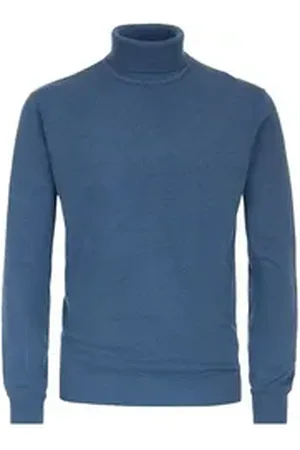 Redmond Rollkragenpullover 501 uni blau L