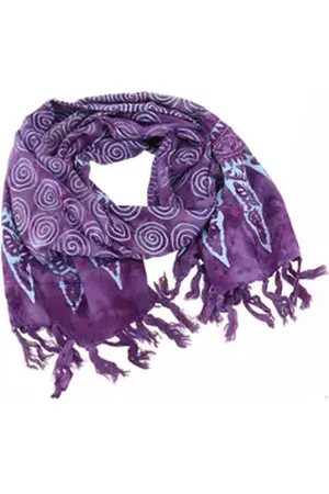 GURU-SHOP Sarong Schmaler Bali Sarong, Wickelrock, Sarongkleid,.. lila
