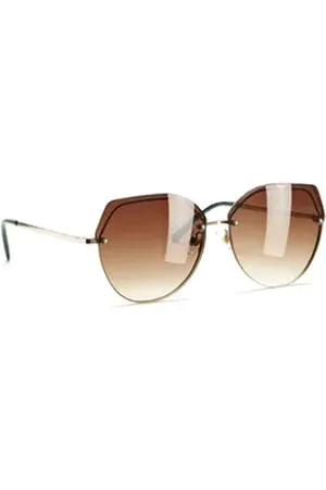 Lascana Sonnenbrille Trendy Sonnenbrille mit UV Schutz, Damenbrille braun