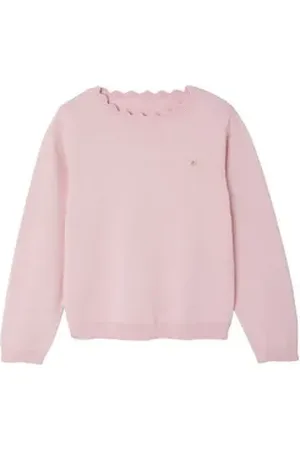 Vertbaudet Pullunder Mädchen Pullover BASIC rosa 122