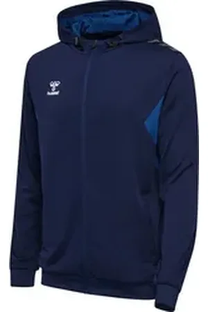 Hummel Trainingsjacke Hmlauthentic Pl Zip Hoodie blau S