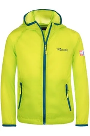 TROLLKIDS Sommerjacke Kids Fjell Running Jacket gelb 104 Kinder