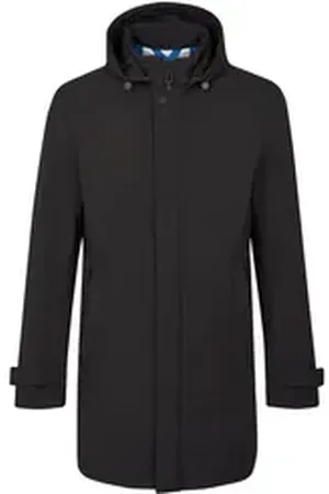 Bugatti Trenchcoat schwarz 102