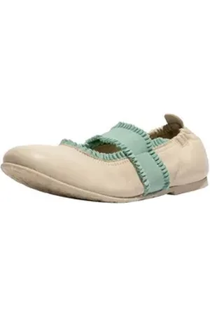 Fly London Ballerinas Leder/Textil Riemchenballerina weiß 39 EU