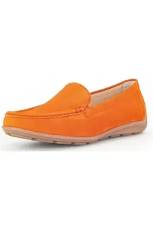 Gabor Mokassin Veloursleder Mokassin orange 40 EU