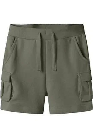 NAME IT Shorts NMMOLI SWEAT SHORTS UNB NOOS grün 86