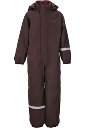 ZigZag Schneeoverall Vally (1-tlg) mit wasser- und winddichter TPU-Membran braun 98