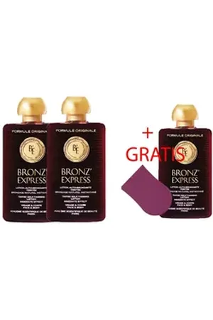 Académie Scientifique De Beauté Academie Paris Selbstbräunungslotion Academie Bronz Express - 3x Bronz Express Lotion + 1 Appl. klein