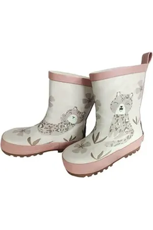maximo Gummistiefel Wildkatze Fotoprint, Reflekt 3M, Jerseyfutter Gummistiefel rosa 25 EU