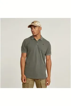 G-Star Poloshirt Dunda overdyed slim polo s\\s grün L