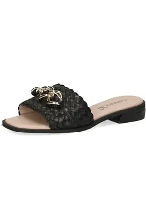 Caprice Pantoletten Nappaleder Pantolette schwarz 39 EU