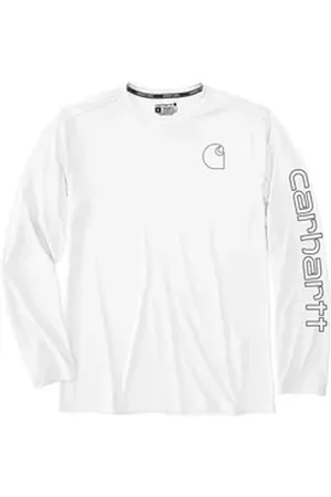 Carhartt Langarmshirt Herren Langarmshirt Sun Defender L/S weiß M