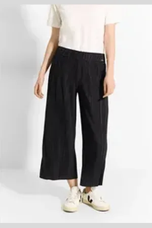 CECIL Culotte High Waist schwarz XL