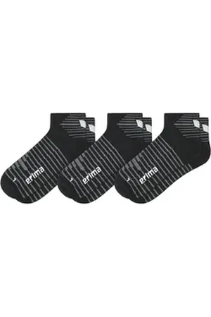 Erima Socken 3-Pack Kurzsocken schwarz 39-42