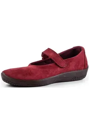 Arcopedico Ballerinas Lederimitat Riemchenballerina rot 39 EU