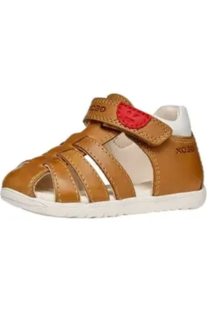 Geox Halbschuhe Leder/Synthetik Lauflernschuh braun 21 EU