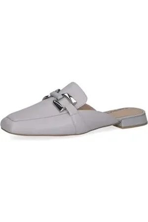 Caprice Pantoletten Leder Pantolette blau 38 EU