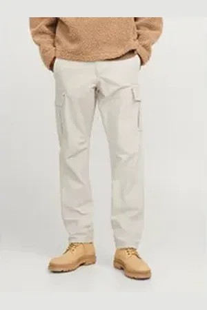 JACK & JONES Cargohose JPSTKANE BARKLEY CARGO PANT NOOS grau 34