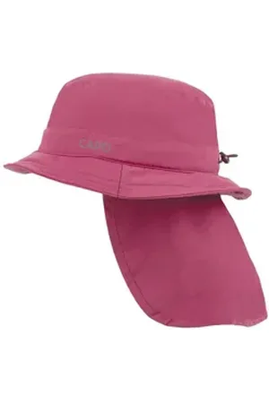 CAPO Fischerhut Fischerhut, Nackenschutz abnehmbar, Reflexbügler, Futter rosa L