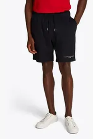Tommy Hilfiger Sweatshorts SMALL TOMMY LOGO SWEATSHORTS blau S