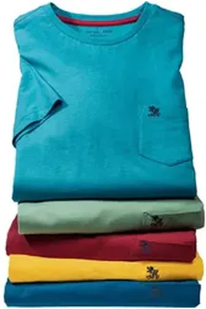 Otto Kern T-Shirt (Packung, 5er-Pack) formstabile, farbsatte Qualität bunt L