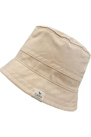 CAPO Fischerhut Stoffhut, Canvas, kbA organic cotton, Futter, UV 50 beige S/M