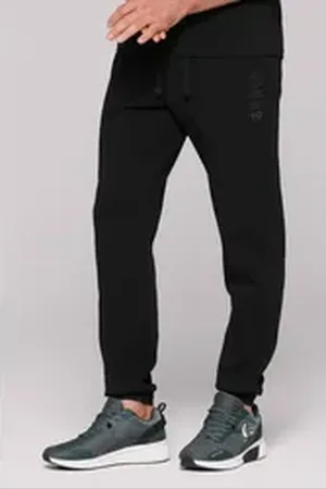 Camp David Sporthose mit Elastikbund schwarz XXXL