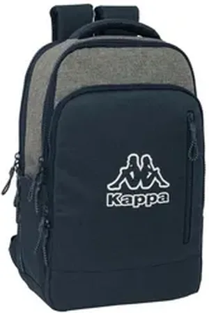 Kappa Rucksack Rucksack Laptoptasche Dark Navi Grau Marineblau 29 x 44 x 15 cm
