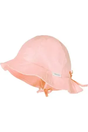 maximo Fischerhut MINI GIRL-Flapper Schleife hinten, Bänder, UV orange 51