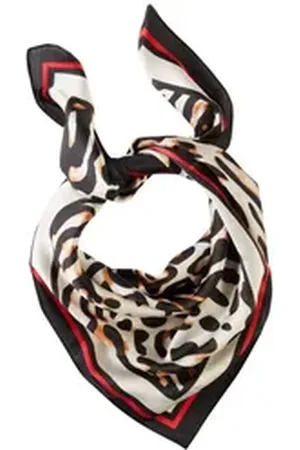 Laura Scott Nickituch, im feminin Look mit Leopard und Kontraststreifen - NEW rot|schwarz