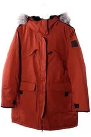 North Bend Outdoorjacke Damen Nordic Parka Henna Rot - rot 40